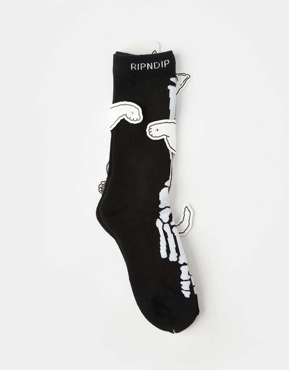 RIPNDIP Skelly Nerm Socks - Black