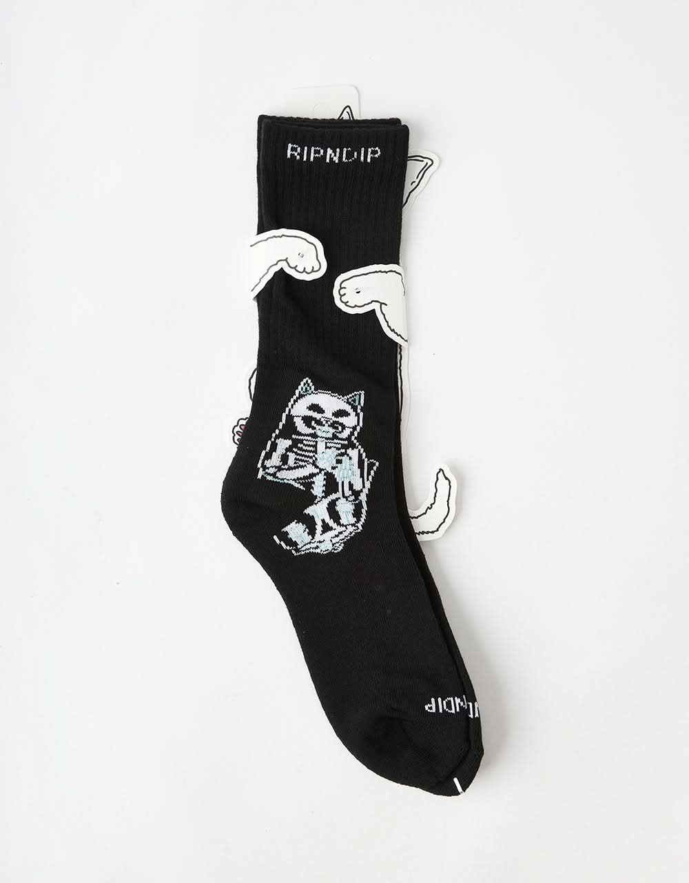 RIPNDIP Lord Skelly Socks - Black