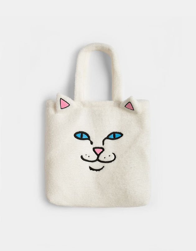 RIPNDIP Lord Nermal Fluffy Tote - White