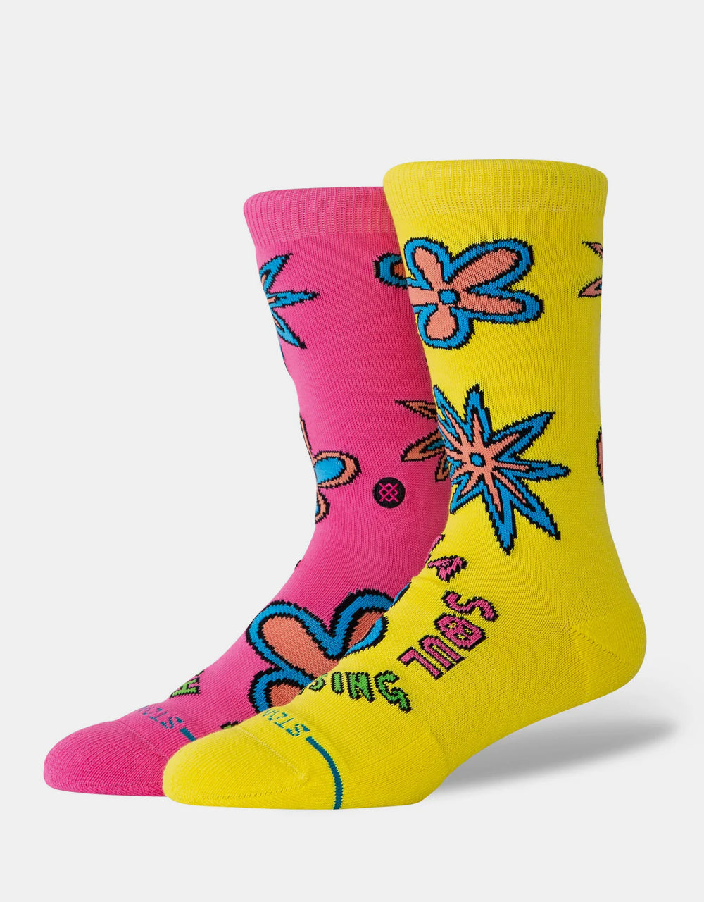 Stance x De La Soul 3 Feet High Crew Socks - Multi