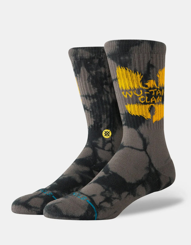 Stance x Wu Tang Clan Shaolin Slums Crew Socks - Black