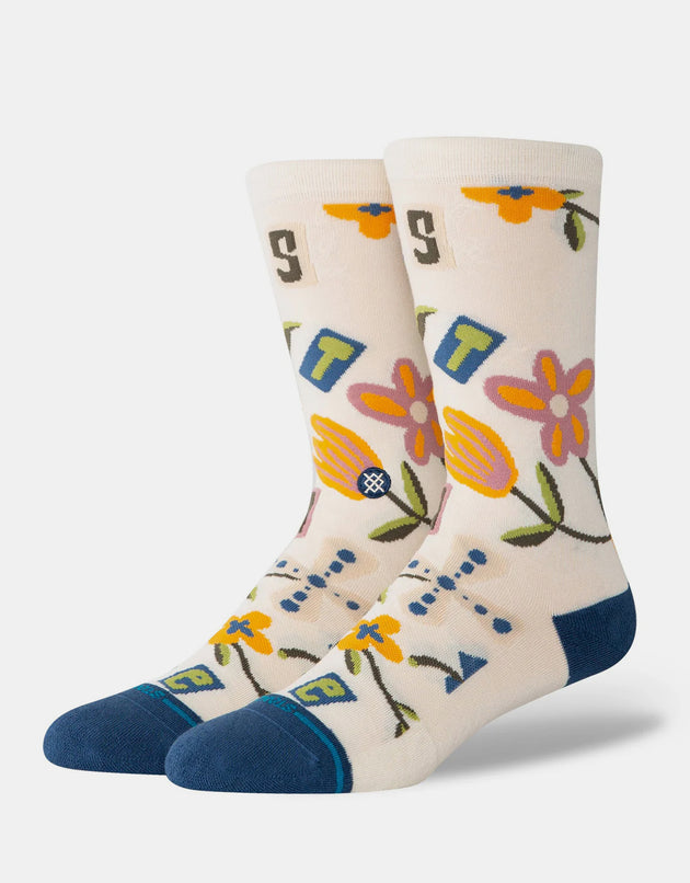 Stance Harvest Crew Socks - Canvas