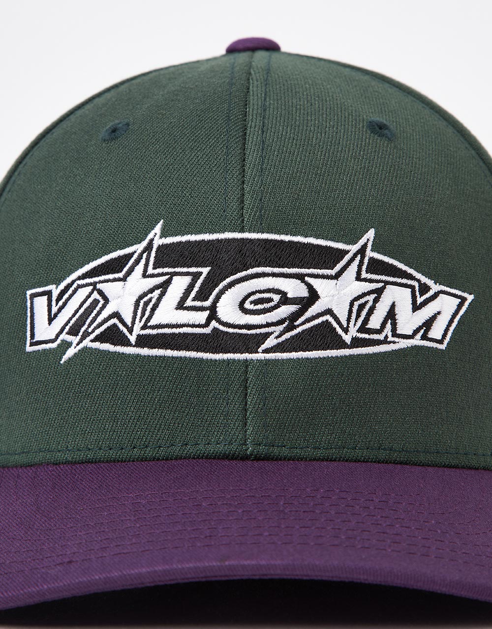 Volcom Hot Tune Flexfit Cap - Dark Forest