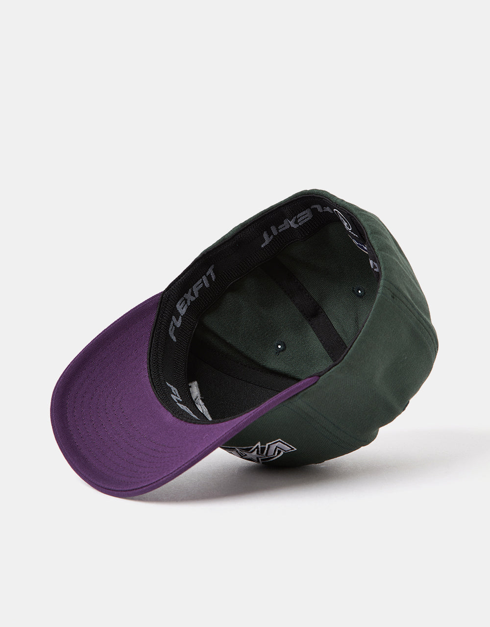 Volcom Hot Tune Flexfit Cap - Dark Forest