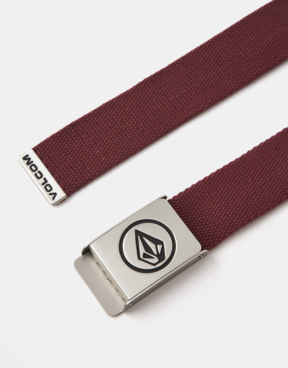 Volcom Circle Web Belt - Merlot