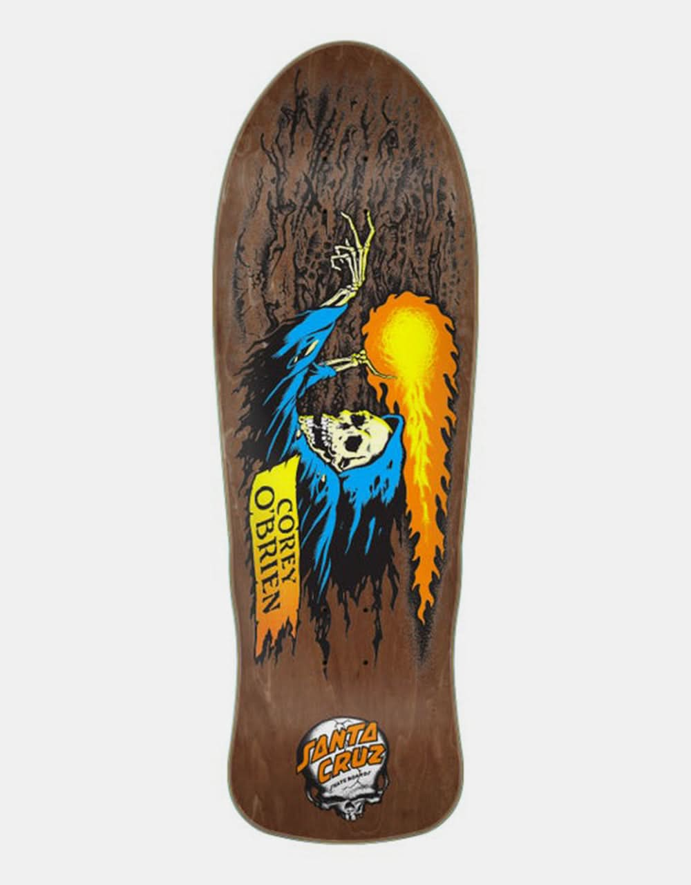 Santa Cruz O'Brien Reaper Reissue Skateboard Deck - 9.84"