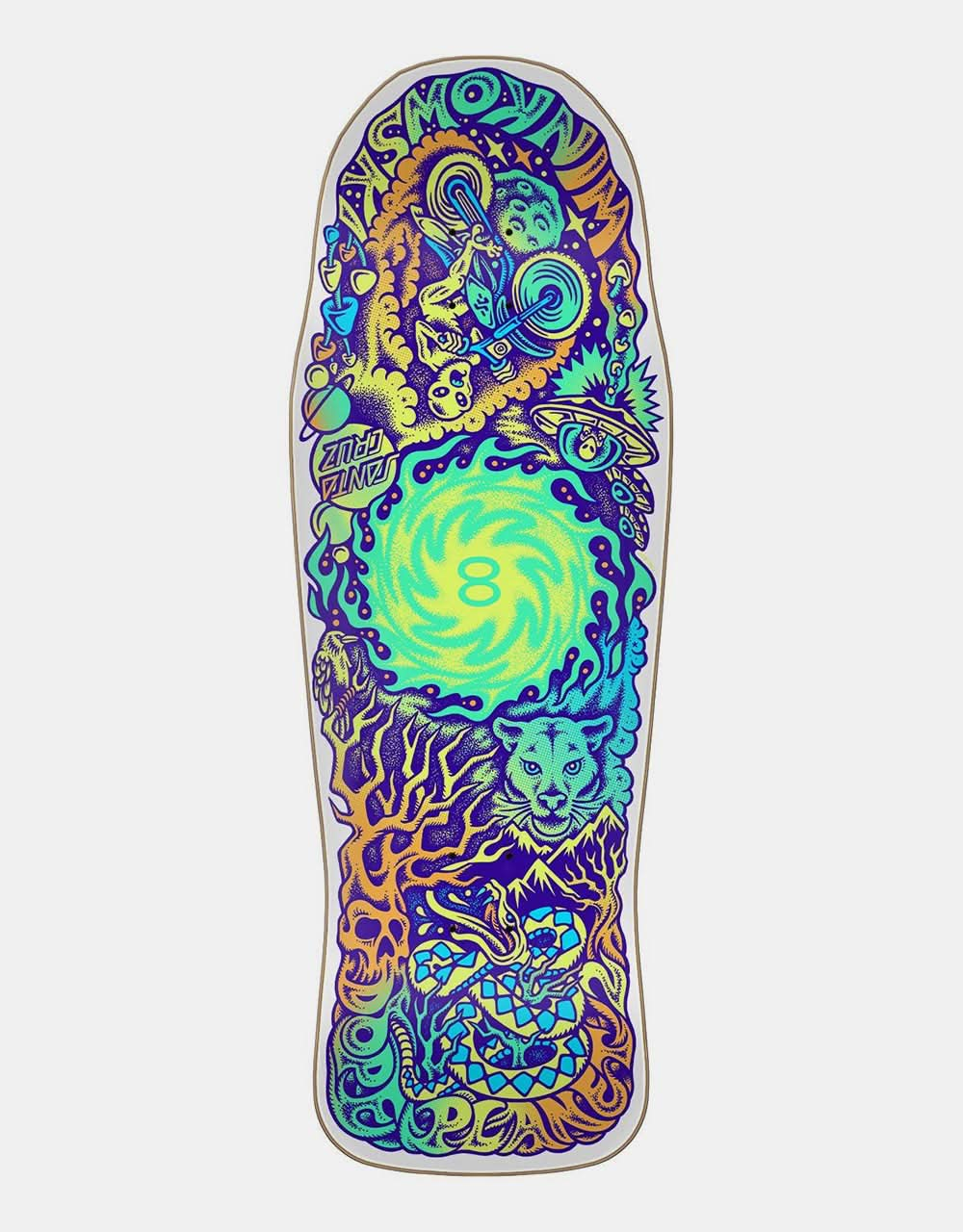 Santa Cruz Winkowski Dope Planet Two VX Skateboard Deck - 10.34"