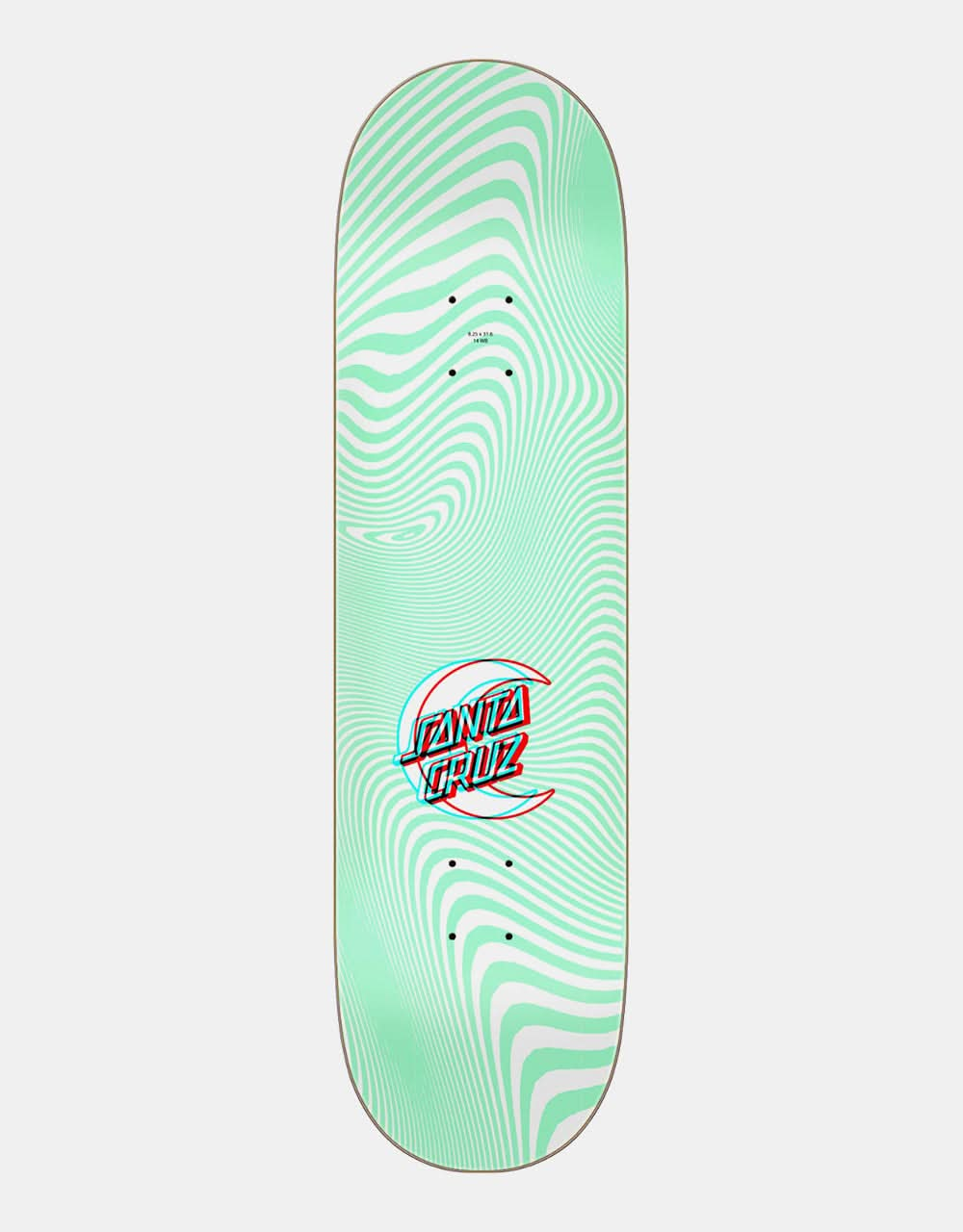 Santa Cruz Delfino Tarot Anaglyph Skateboard Deck - 8.25"