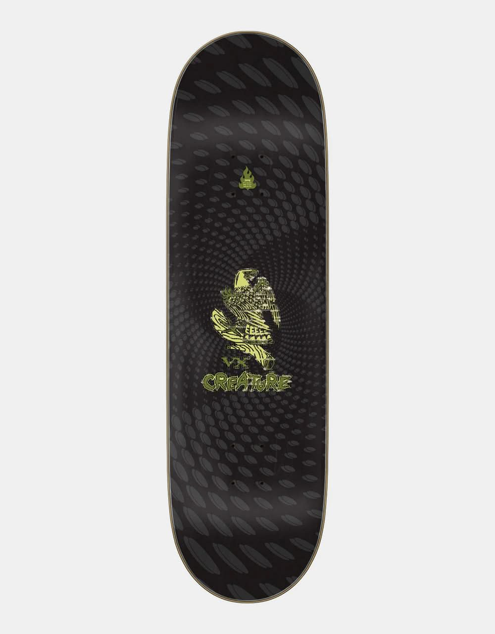 Creature Kimbel Fiend Flash VX Skateboard Deck - 9"