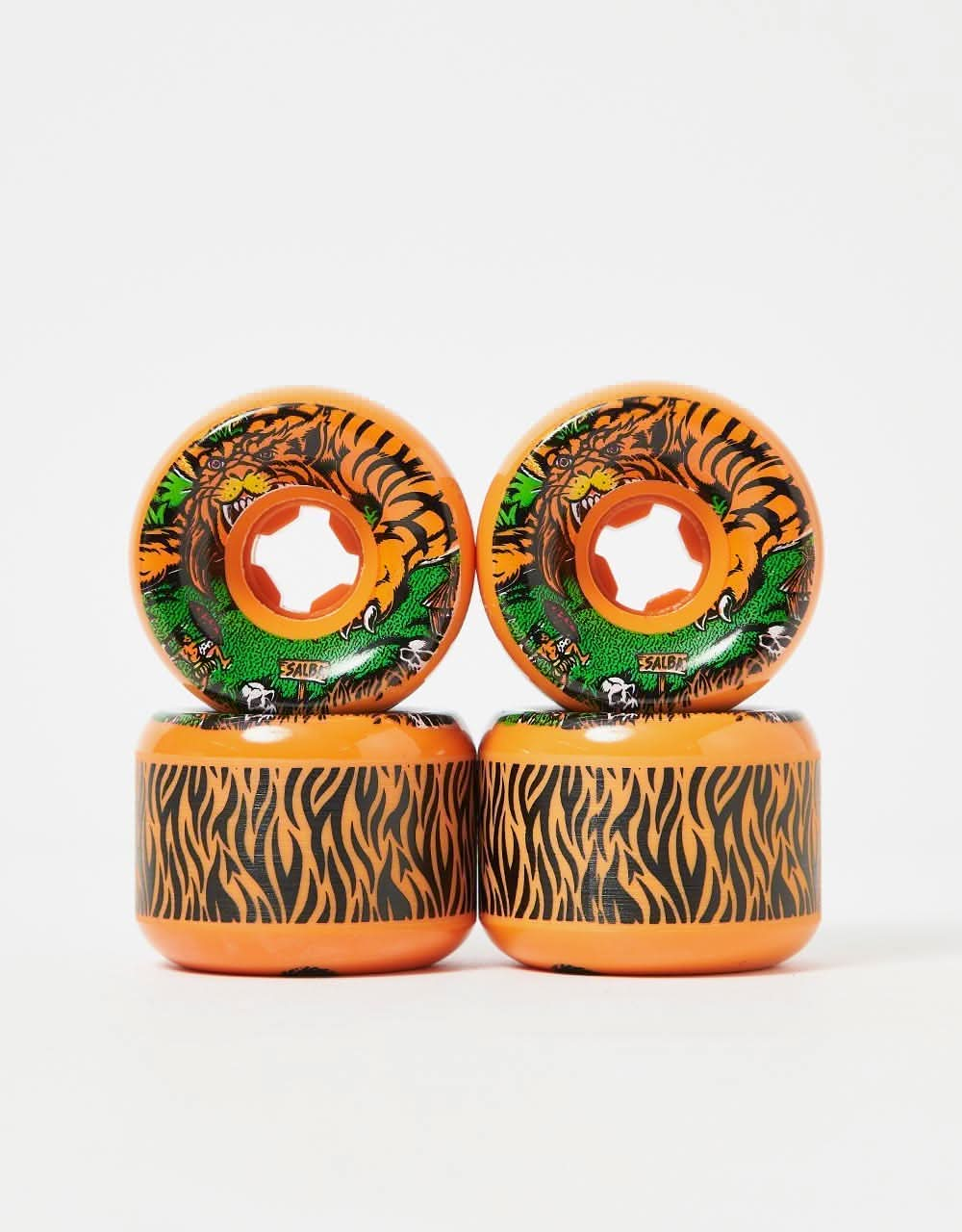 Slime Balls Salba Tiger Vomits 95a Skateboard Wheels - 60mm