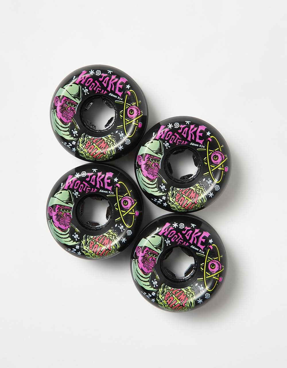 Slime Balls Wooten Fever Dream Vomit Mini 97a Skateboard Wheels - 56mm