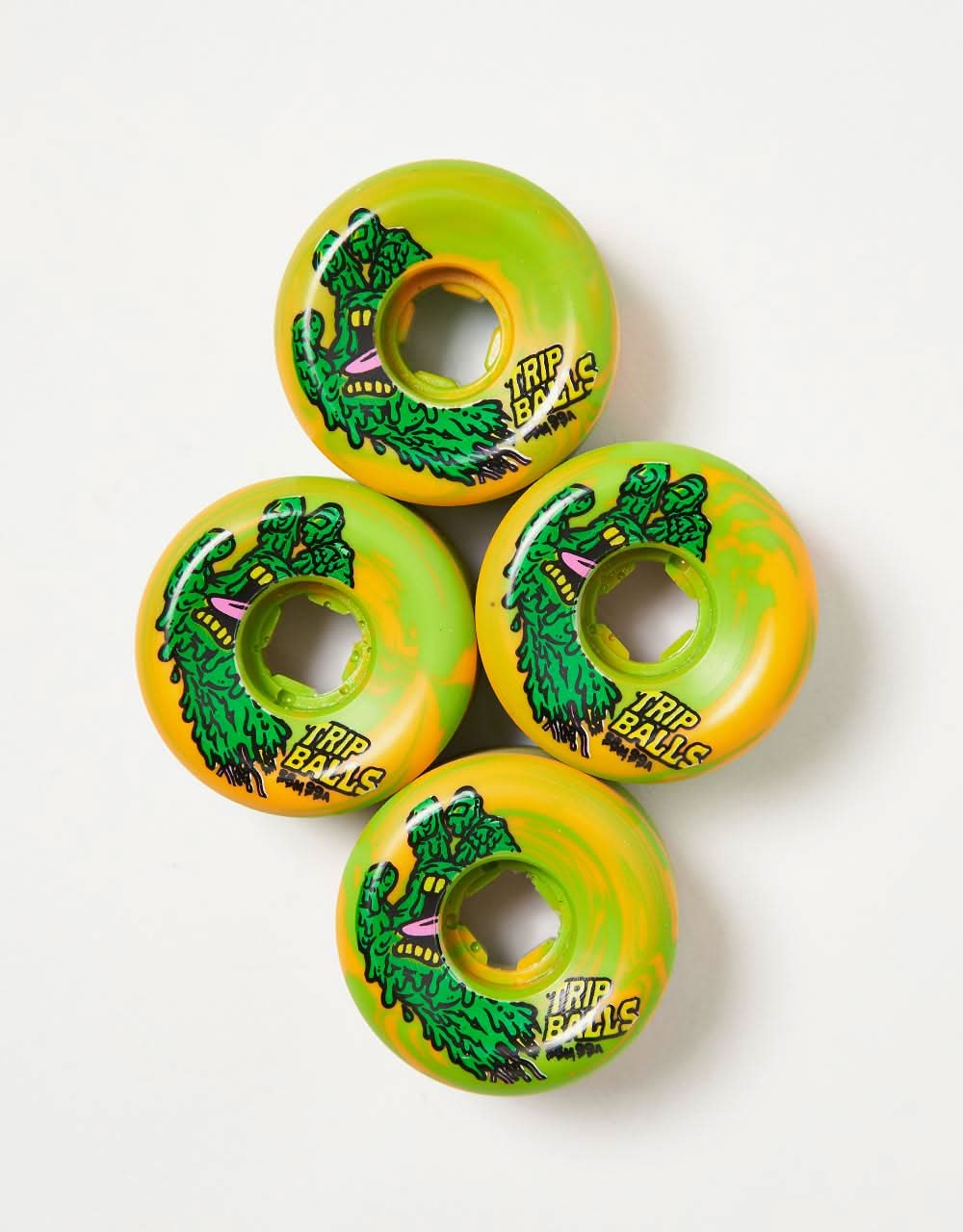 Slime Balls Face Melter Trip Balls 99a Skateboard Wheels - 56mm