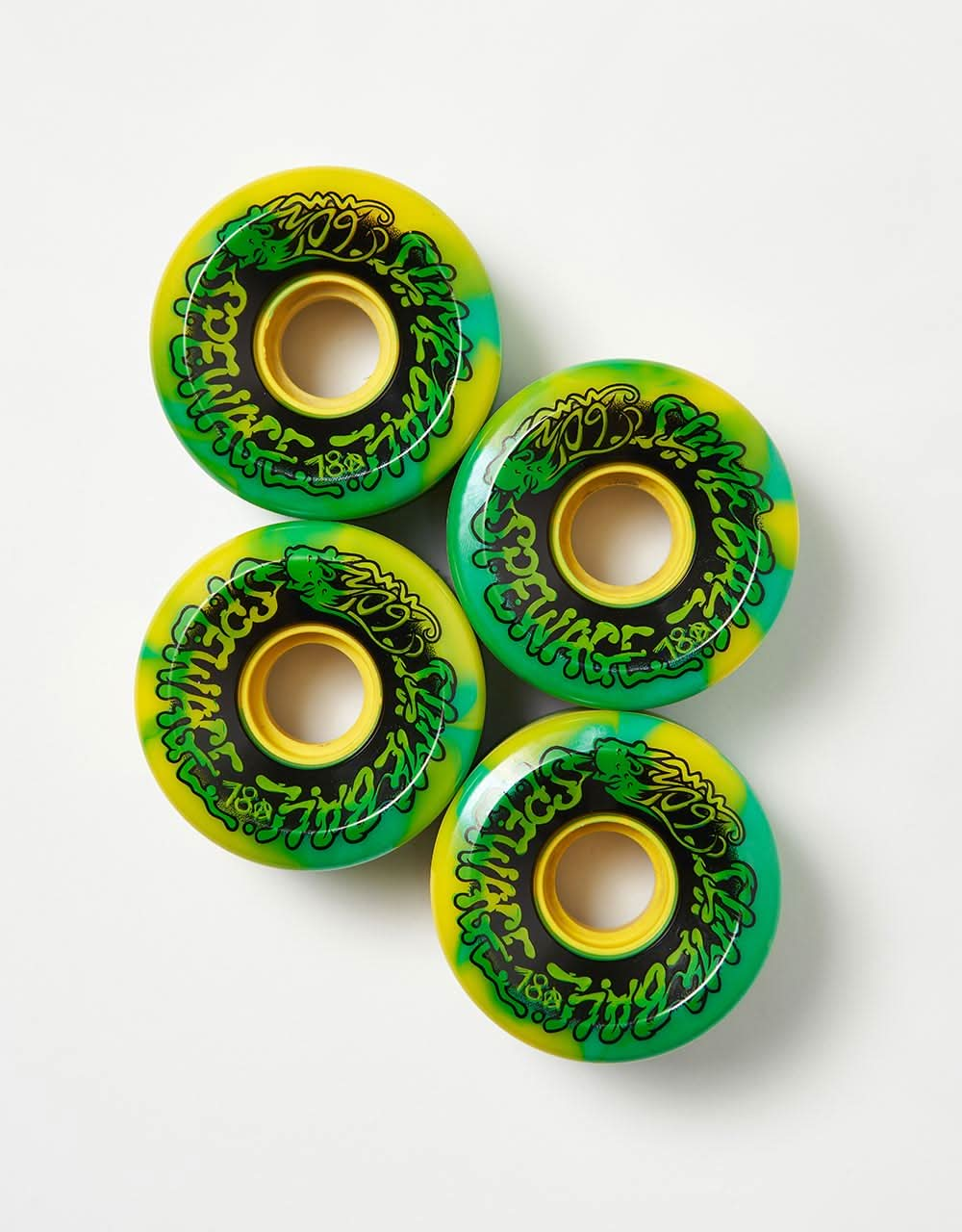 Slime Balls Spewage OG Slime 78a Skateboard Wheels - 60mm