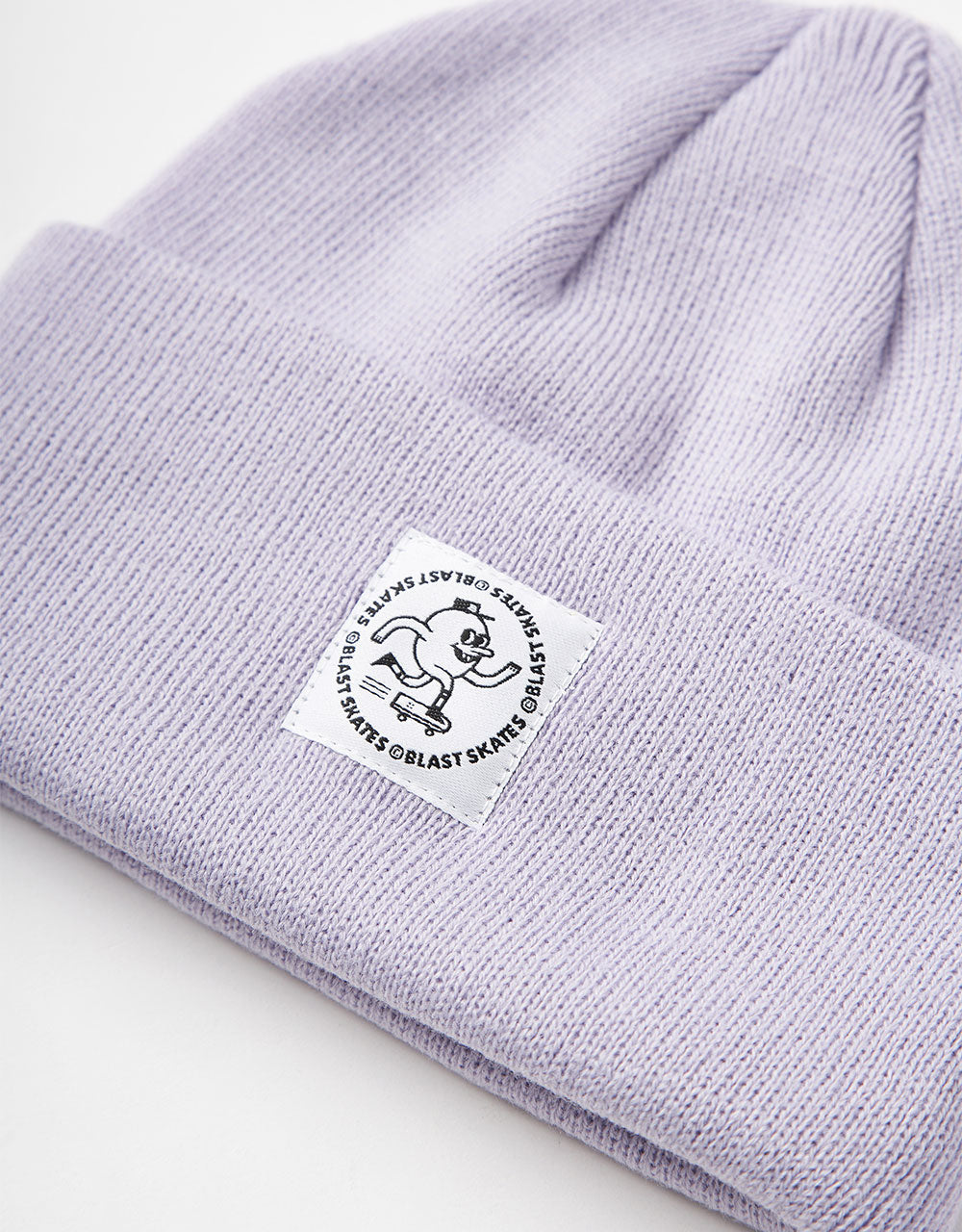 Blast Skates Round Logo Beanie - Lilac