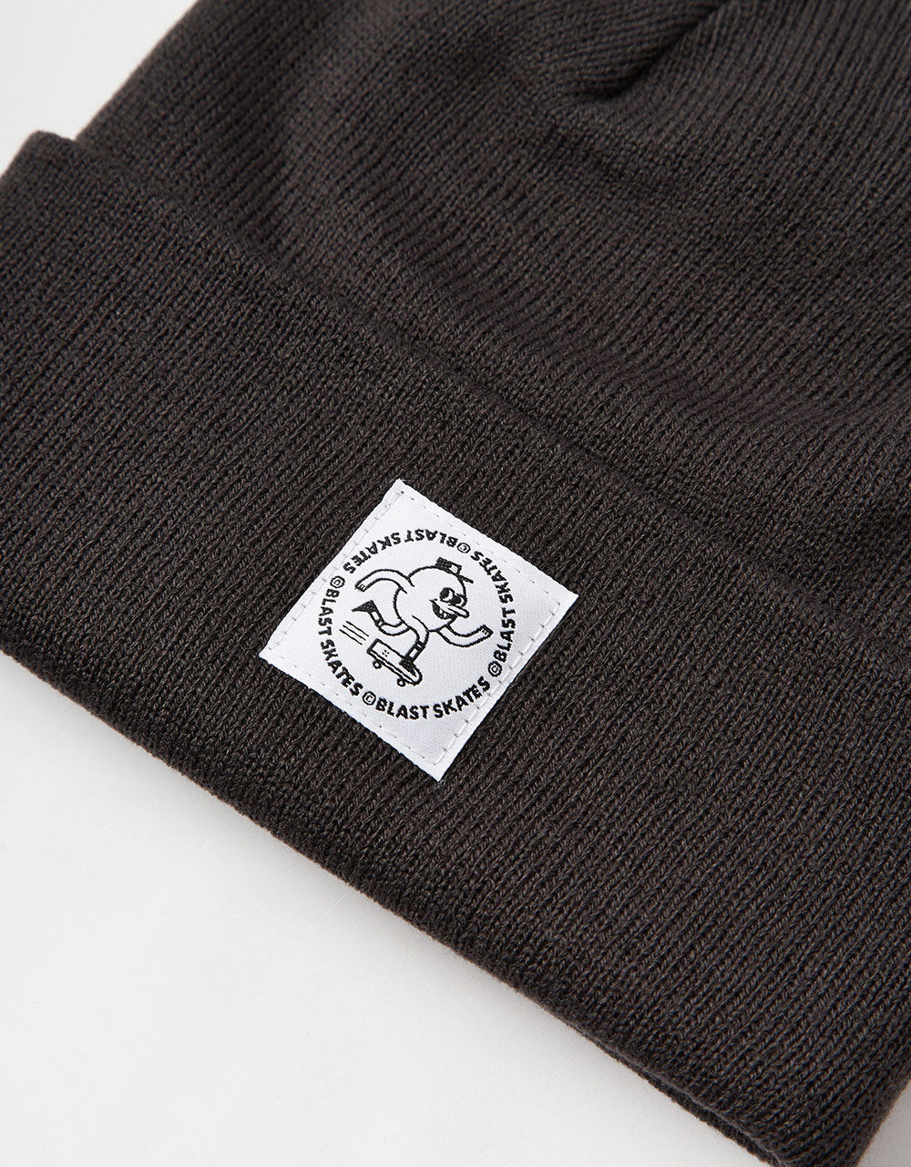 Blast Skates Round Logo Beanie - Dark Grey