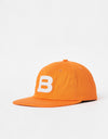 Blast Skates Felt 'B' 6 Panel Cap - Orange