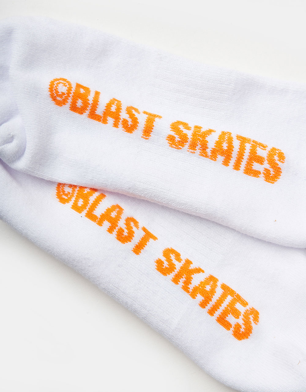 Blast Skates Team Blast Crew Socks - White