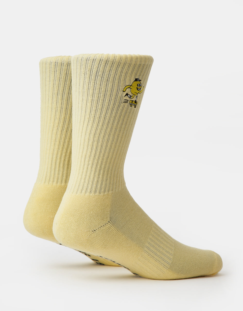 Blast Skates Embroidered Mascot Crew Socks - Yellow