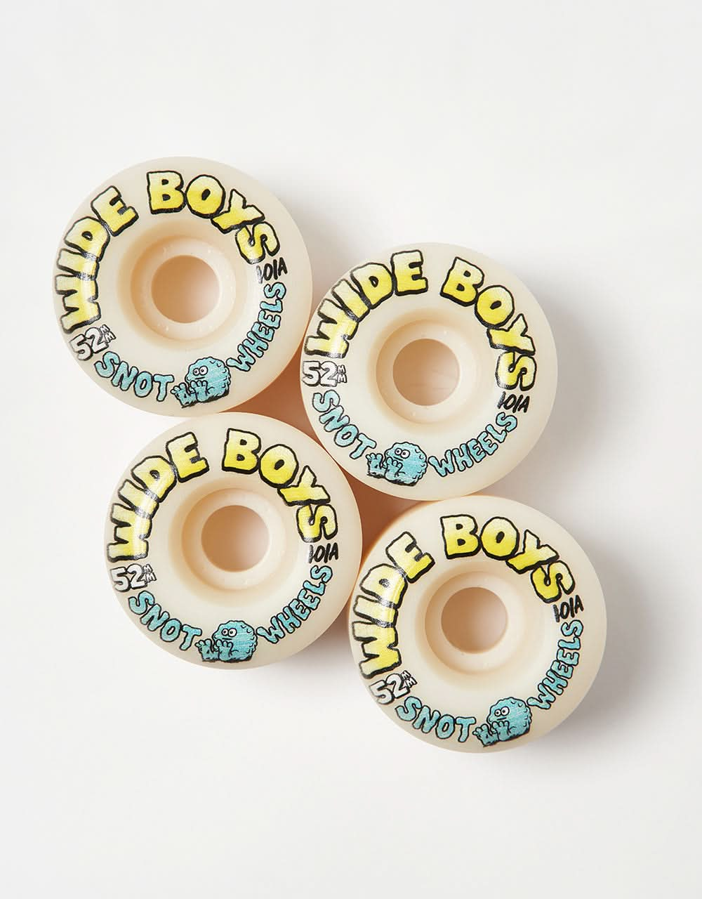 Snot Wide Boys GITD 101a Skateboard Wheels - 52mm