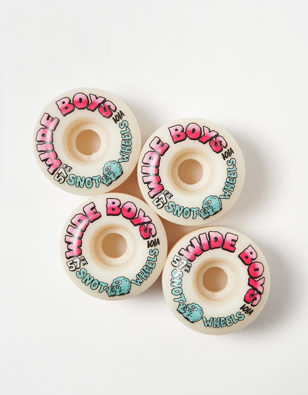 Snot Wide Boys GITD 101a Skateboard Wheels - 57mm