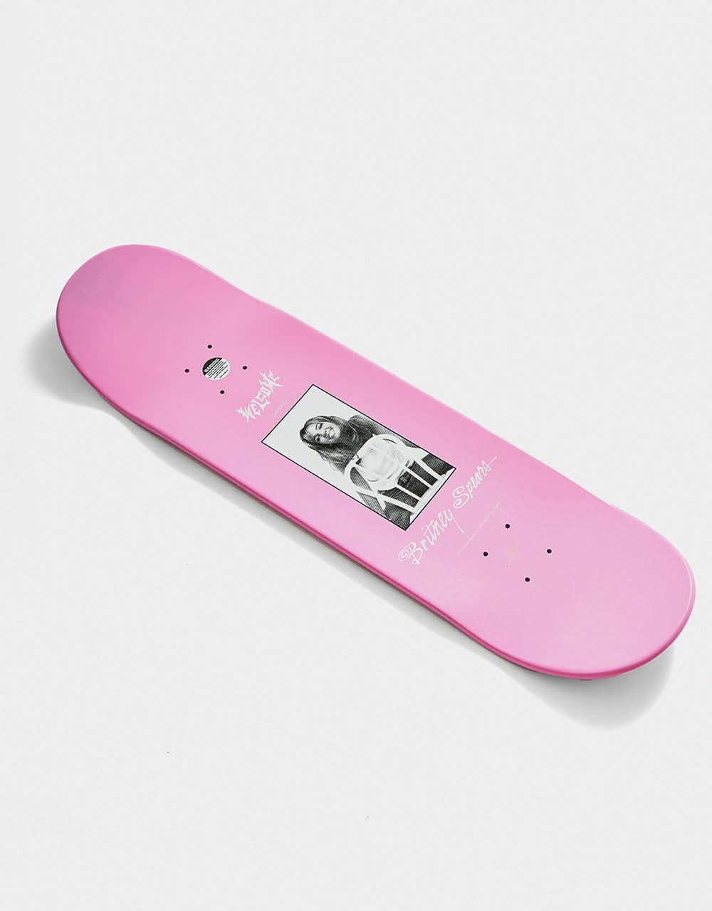 Welcome x Britney Spears Baby One More Time Skateboard Deck - 8.25"