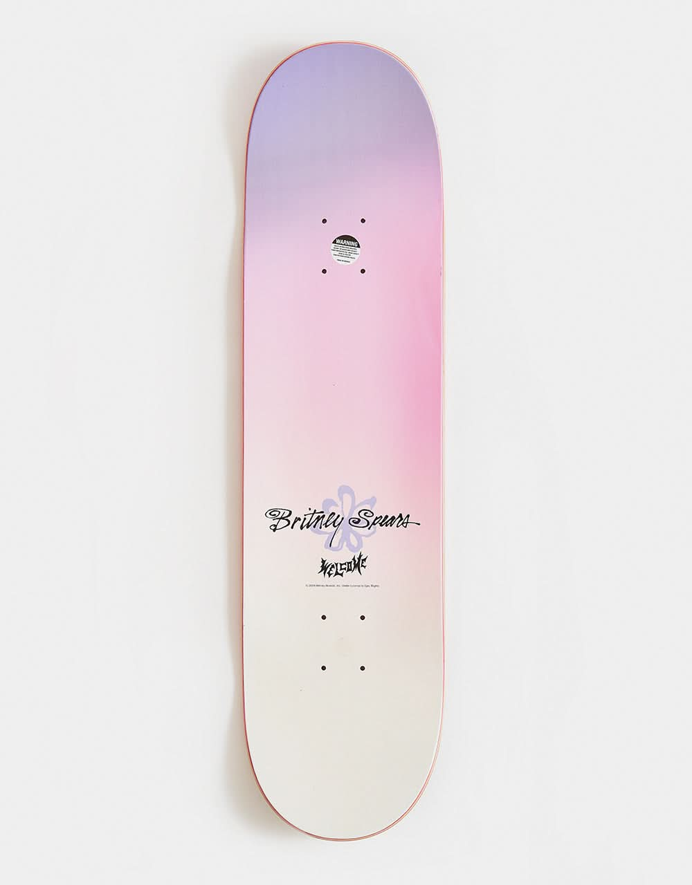 Welcome x Britney Spears Believe Skateboard Deck - 8.25"