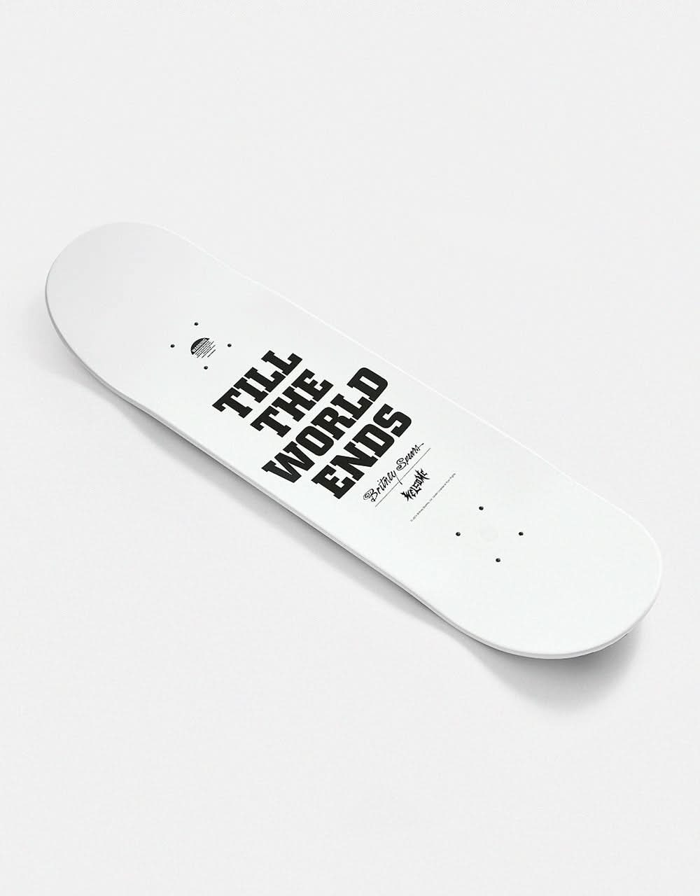 Welcome x Britney Spears Till The World Ends Skateboard Deck - 8.5"