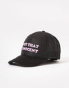 Welcome x Britney Spears Innocent Puff-Print Trucker Cap - Black