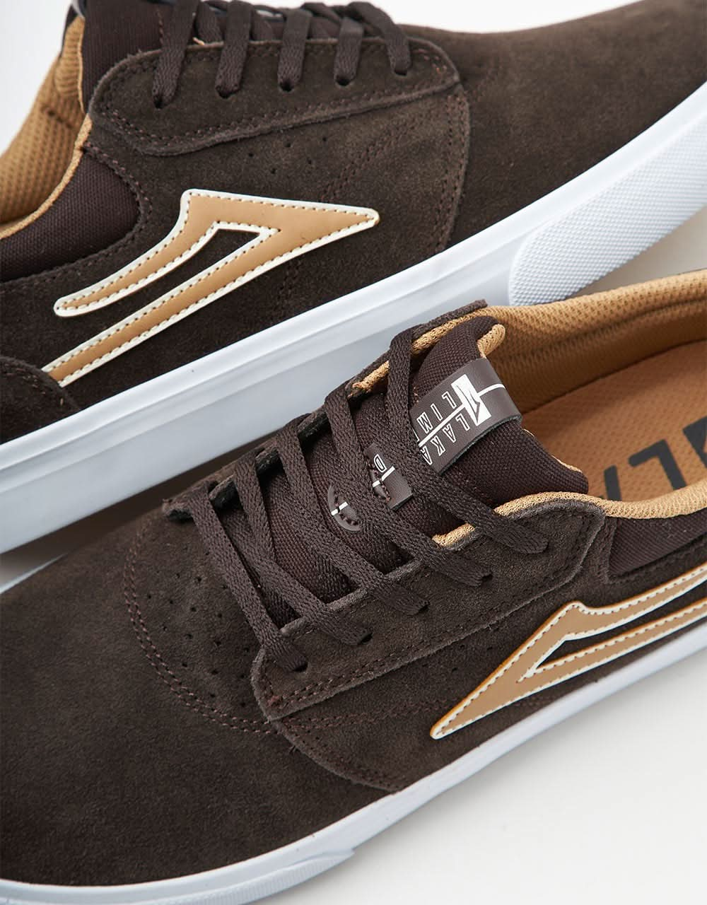 Lakai Griffin Skate Shoes - Chocolate Suede