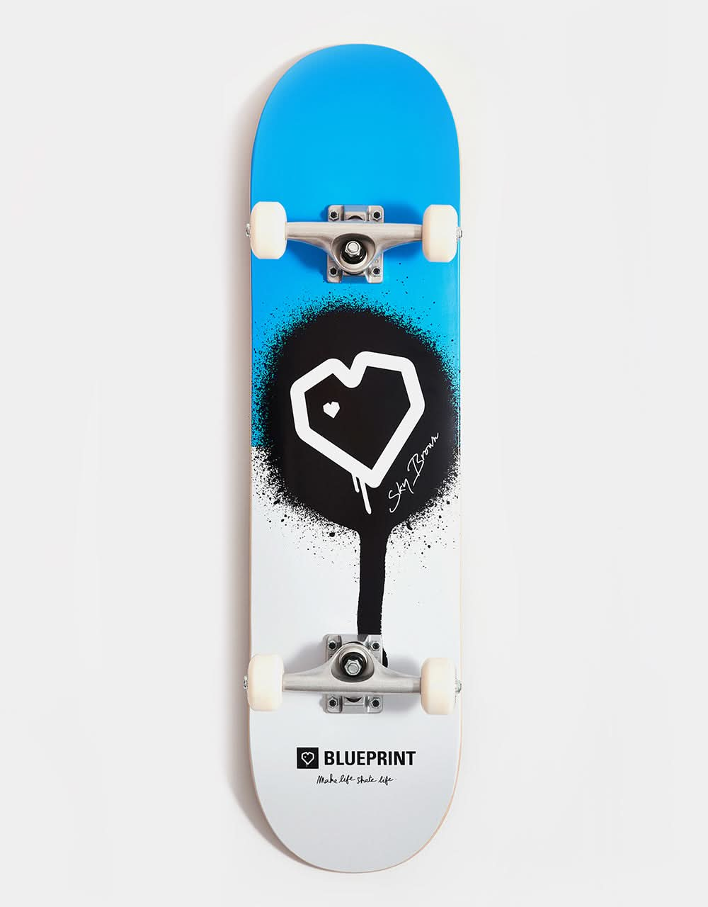 Blueprint x Sky Brown x MLSL Mini Complete Skateboard - 8"