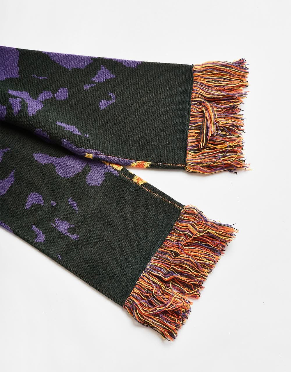 Route One Blades Scarf - Grape/Lobster Orange