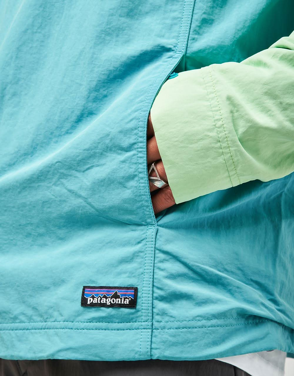 Patagonia Isthmus Anorak - Subtidal Blue