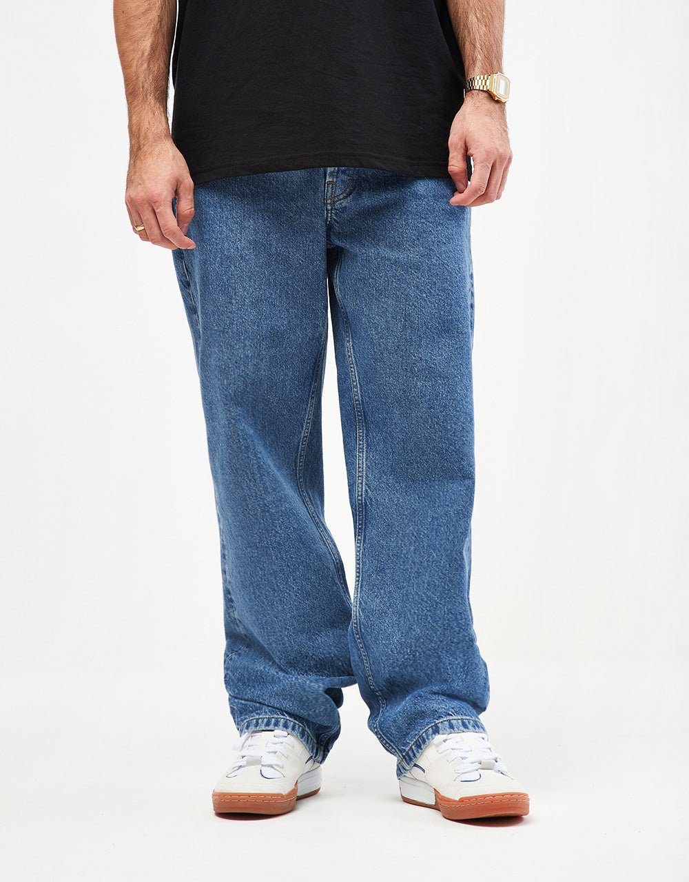 Vans Loose Fit 5 Pocket Denim Pant - Stone Wash