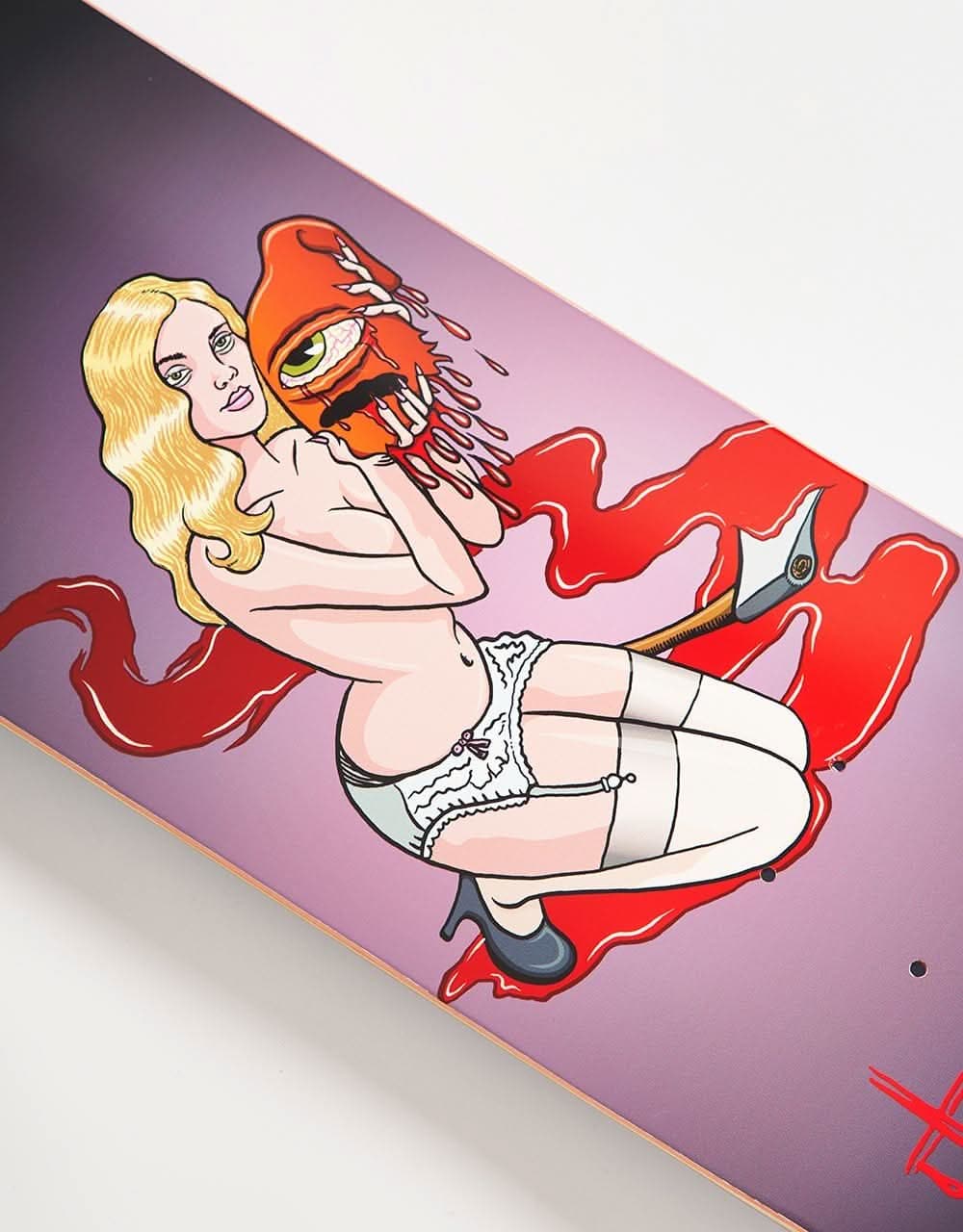 Toy Machine Collins Seductress Skateboard Deck - 8.5"