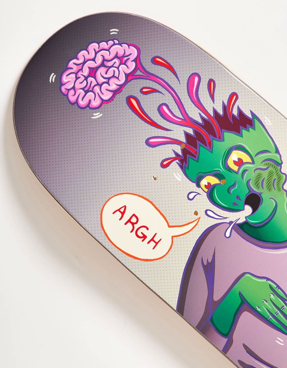 Toy Machine Hoban Brain Punch Skateboard Deck - 8.5"