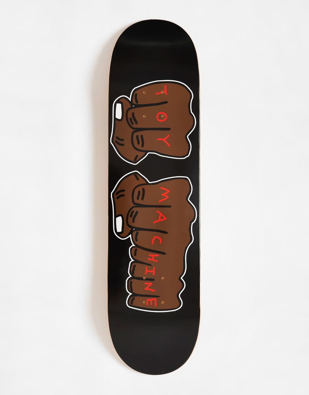 Toy Machine Fists 001 Skateboad Deck - 8.25"