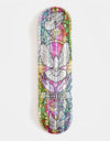 Real Ishod Holographic Cathedral 'EASY RIDER' 'TWIN TAIL' Skateboard Deck - 8.25"