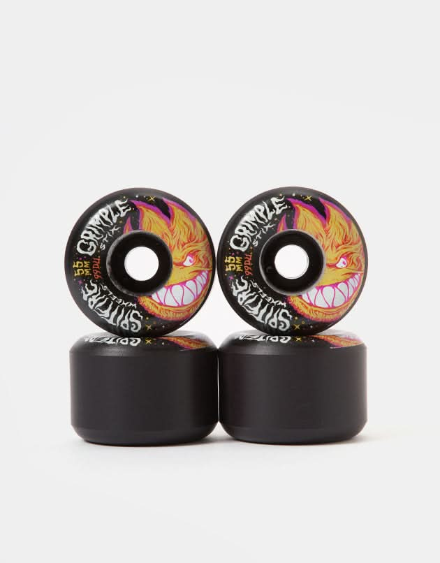 Spitfire x Grimple Stix Grimplehead Formula Four Lock-In Full 99a Skateboard Wheels - 55mm