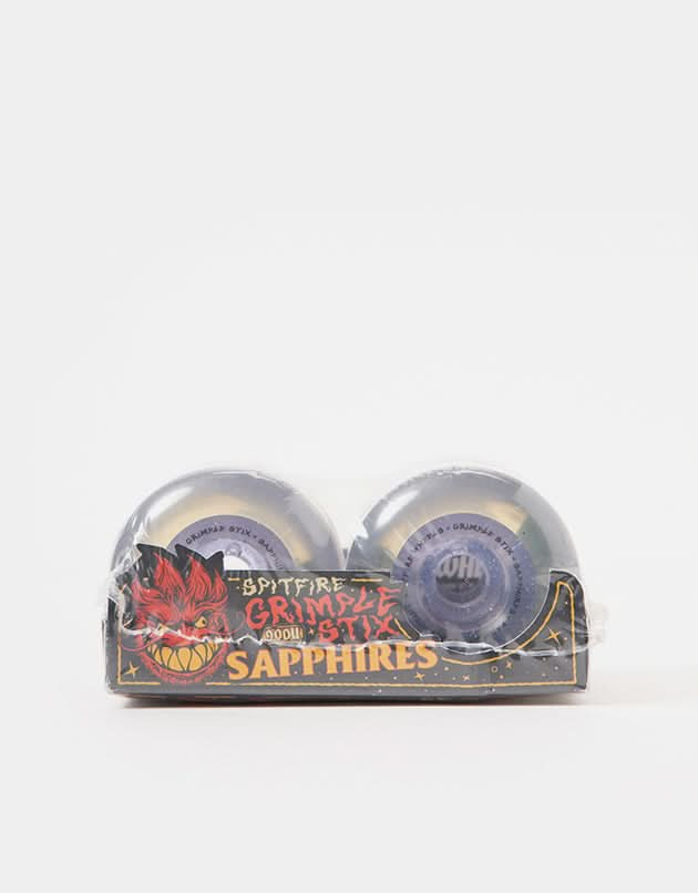 Spitfire x Grimple Stix Grimple Dust Sapphires Radials 90D Skateboard Wheels - 56mm