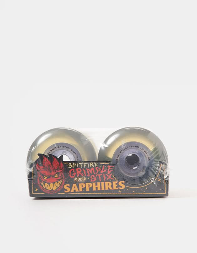 Spitfire x Grimple Stix Grimple Dust Sapphires Radials 90D Skateboard Wheels - 58mm