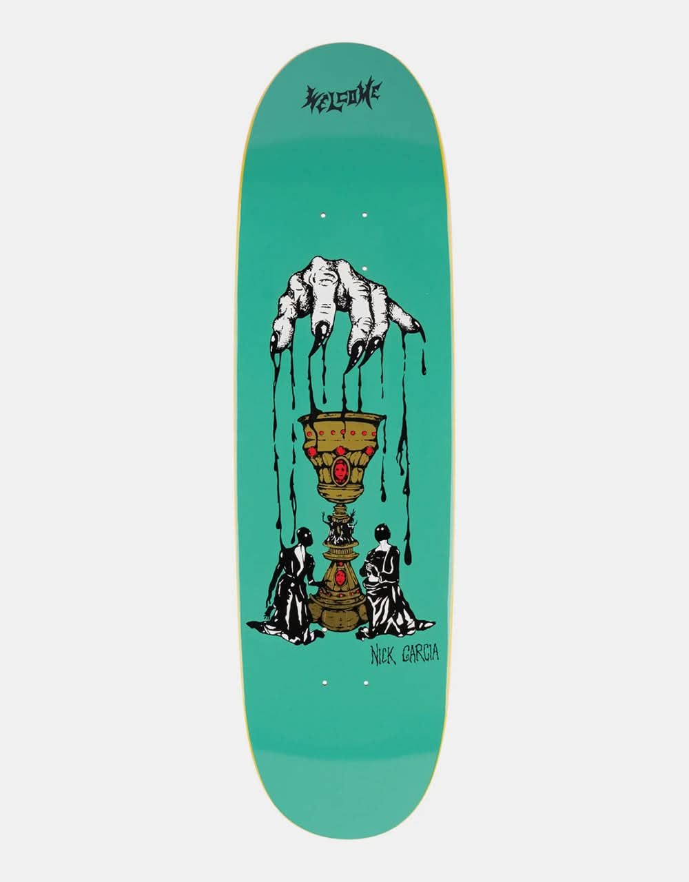 Welcome Garcia Chalice on Son of Boline Skateboard Deck - 8.8"