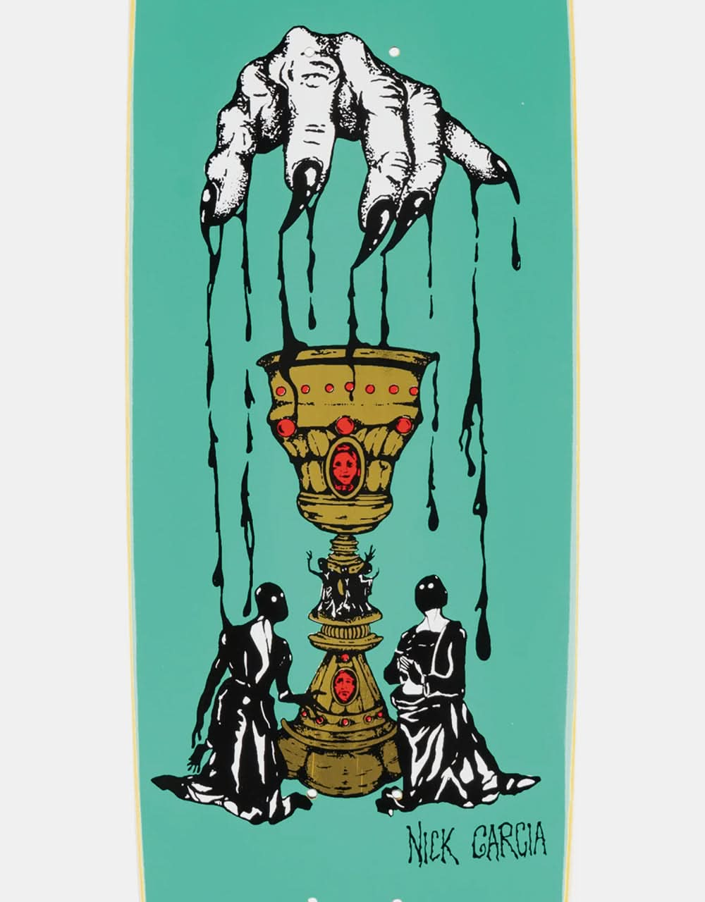 Welcome Garcia Chalice on Son of Boline Skateboard Deck - 8.8"