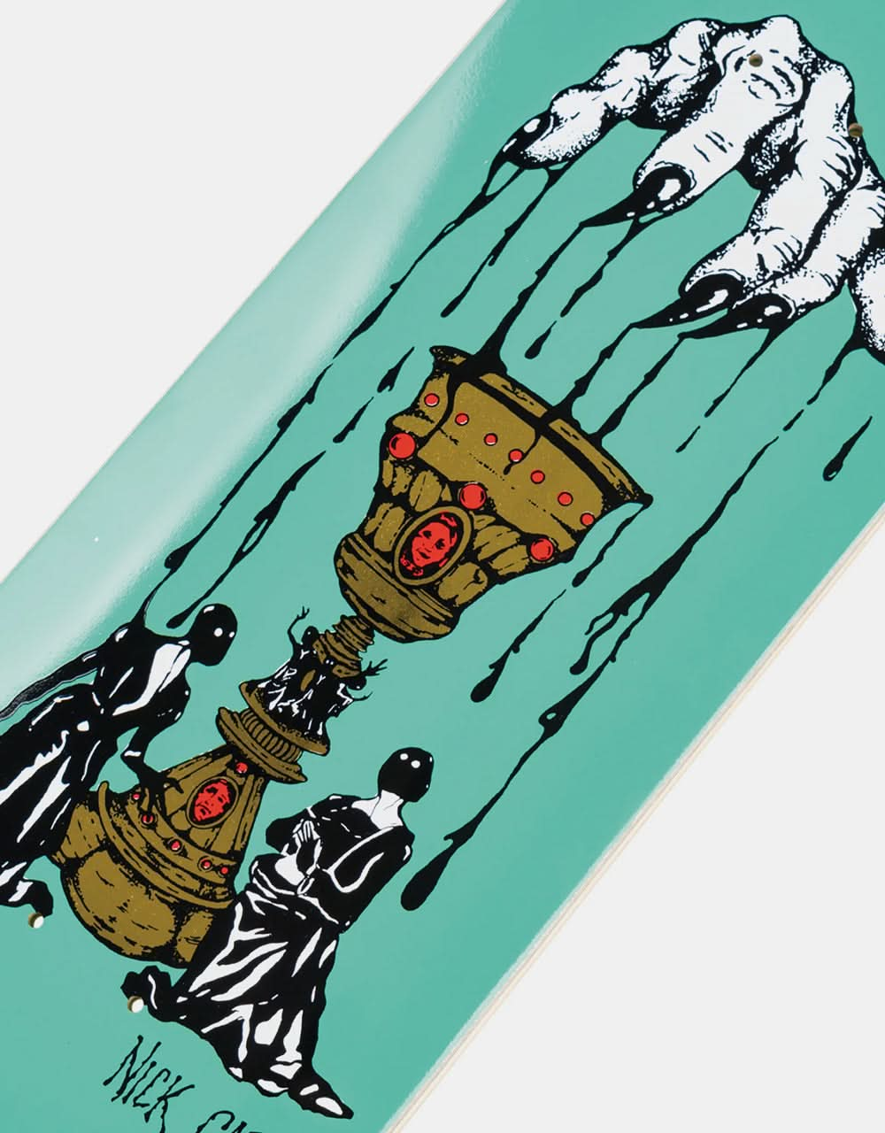 Welcome Garcia Chalice on Son of Boline Skateboard Deck - 8.8"