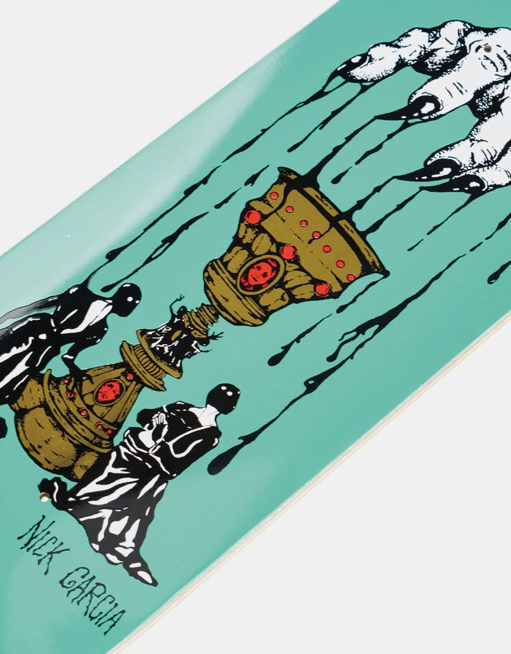 Welcome Garcia Chalice Skateboard Deck - 8.38"