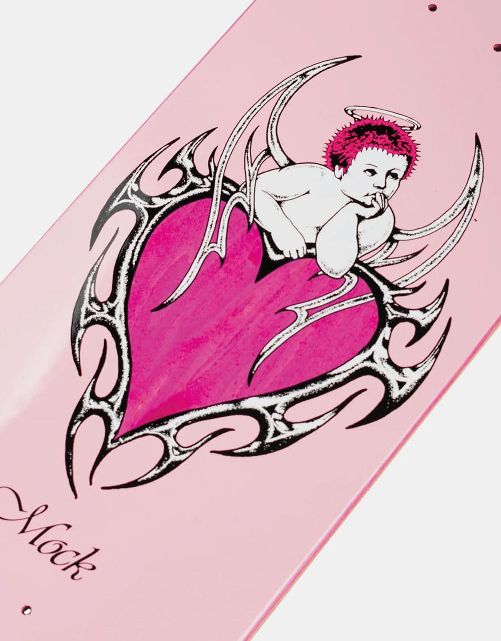 Welcome Mock Cupid on Island Skateboard Deck - 8.38"