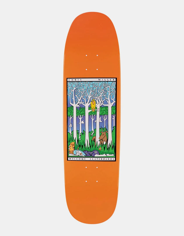 Welcome Miller Love is Essential on Catblood 2 Skateboard Deck - 8.75"