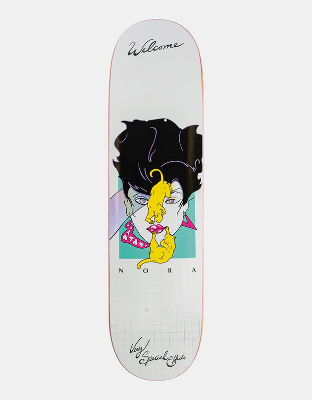 Welcome Nora Special Effects Skateboard Deck - 8.25"