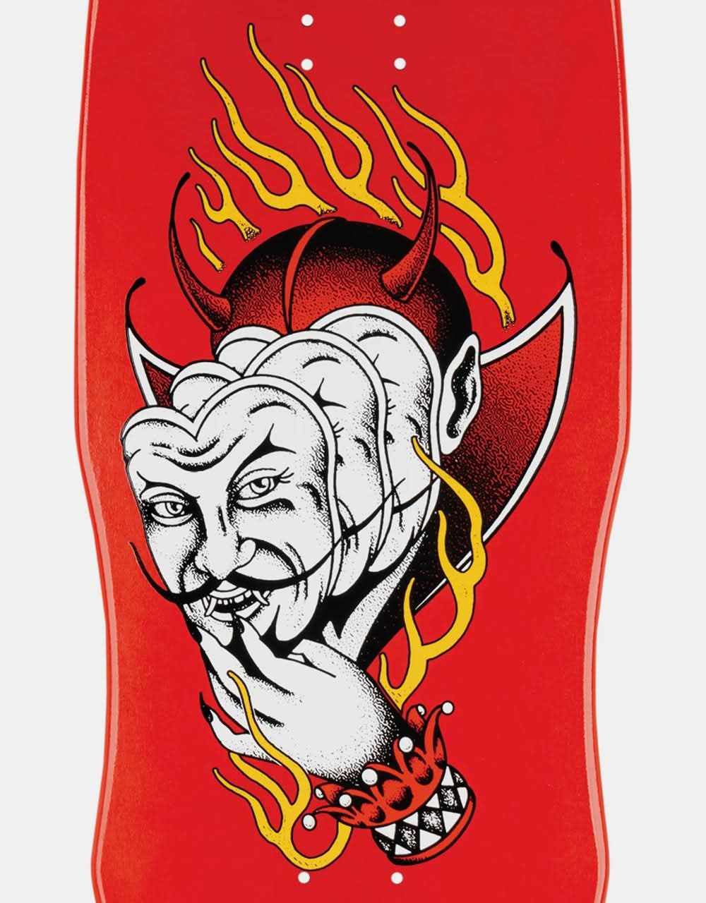 Welcome Diablo on Dark Lord Skateboard Deck - 9.85"