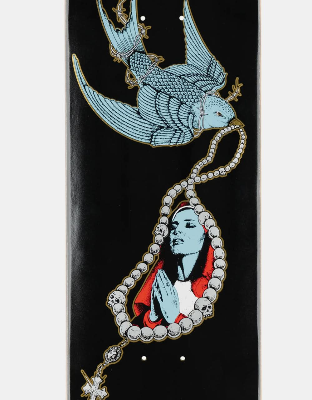 Welcome Rosary Skateboard Deck - 8.25"