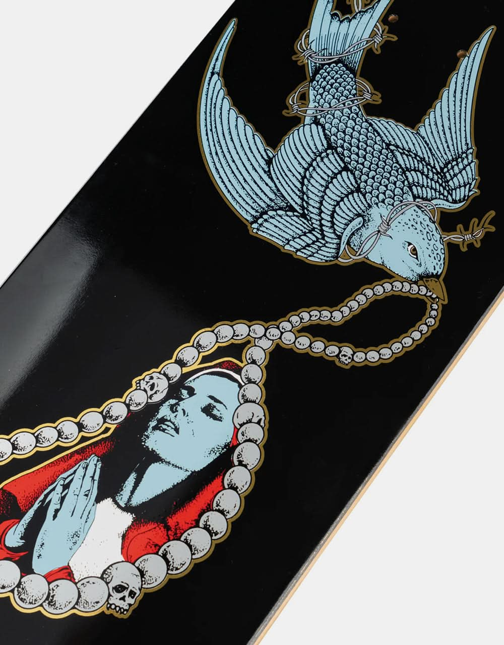 Welcome Rosary Skateboard Deck - 8.25"